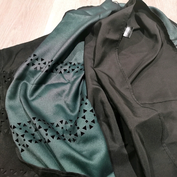 New black sleeveless faux suede dress - Picture 5 of 5